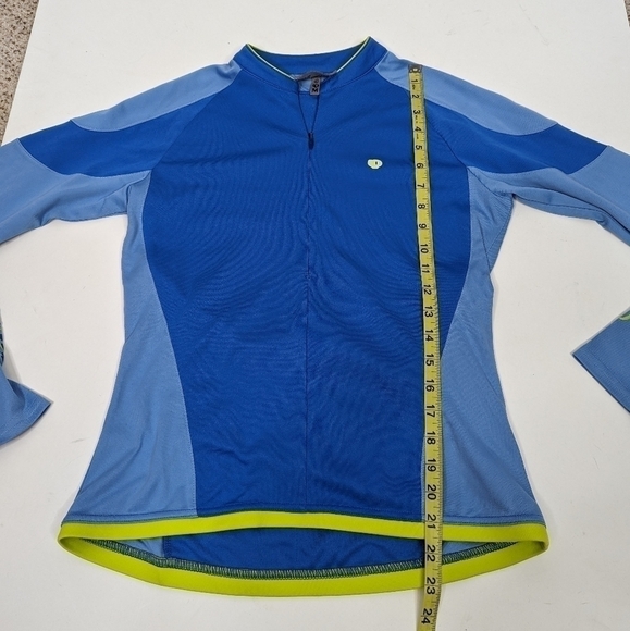 Pearl Izumi Triathlon Cycling Athletic Quarter Zip Pullover Sweatshirt Top - Picture 8 of 9
